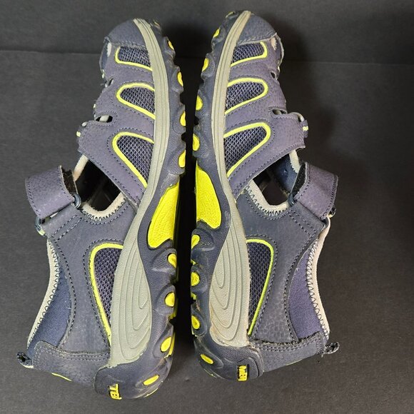 Merrell Boys Hydro H2O Sandals Size 4M Navy & Yellow Durable Athletic Footwear - Picture 7 of 10